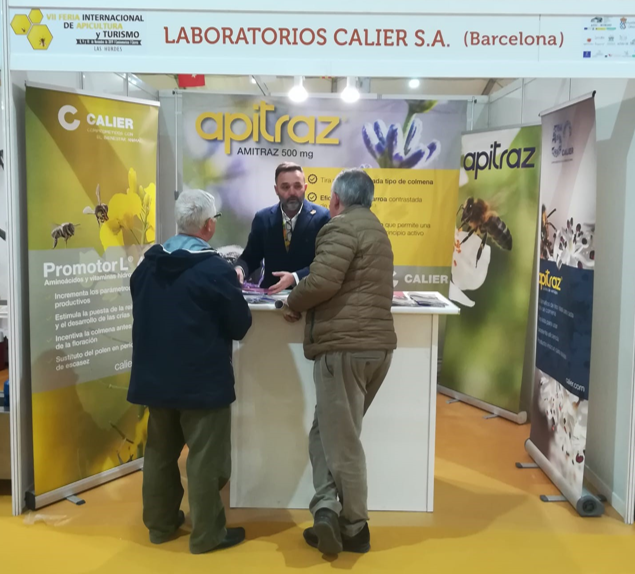 Imagen de Calier, presente en la VII Feria Internacional de Apicultura y Turismo de Las Hurdes