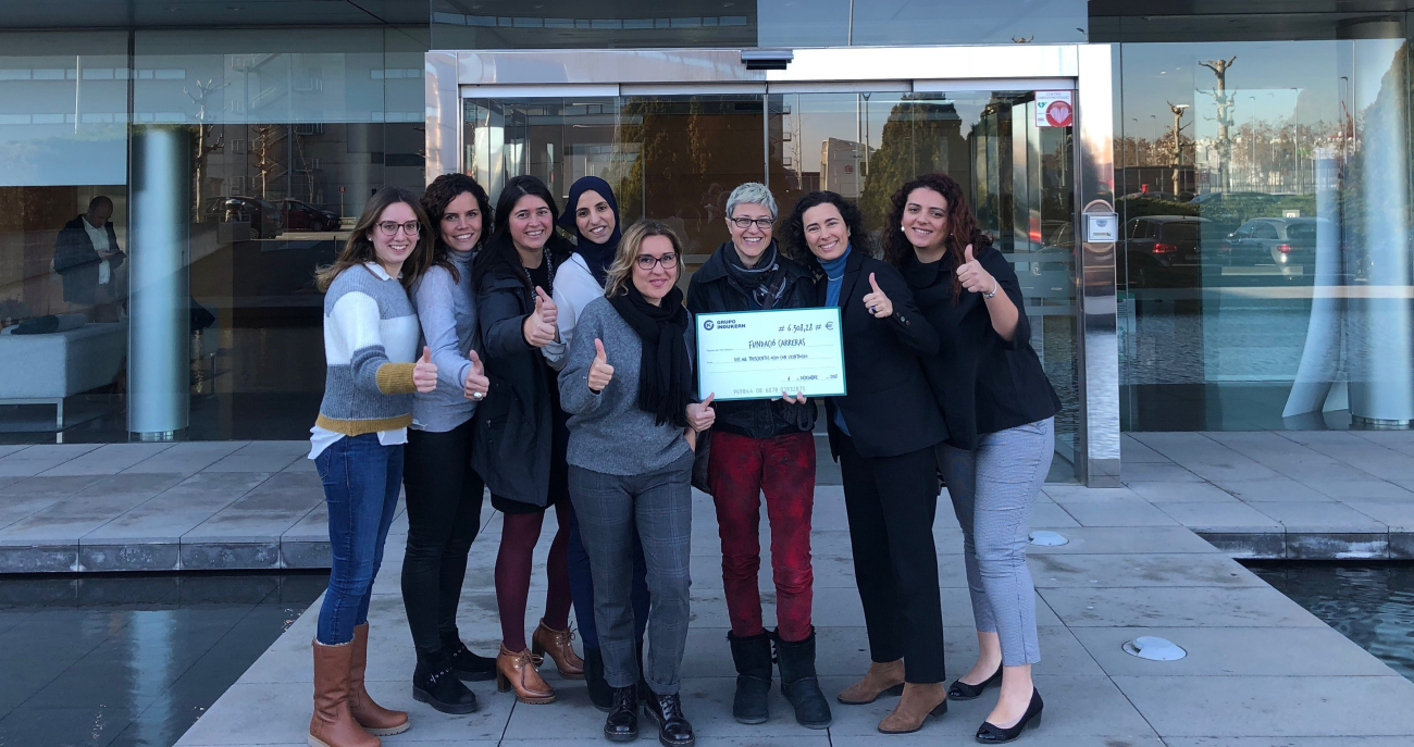 Imagen de Grupo Indukern dona más de 6.000 euros a  la Fundación Josep Carreras contra la Leucemia