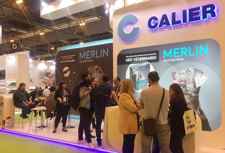 Imagen de Calier, presente en la Feria Internacional para el Profesional del Animal de Compañía (Iberzoo-Propet)